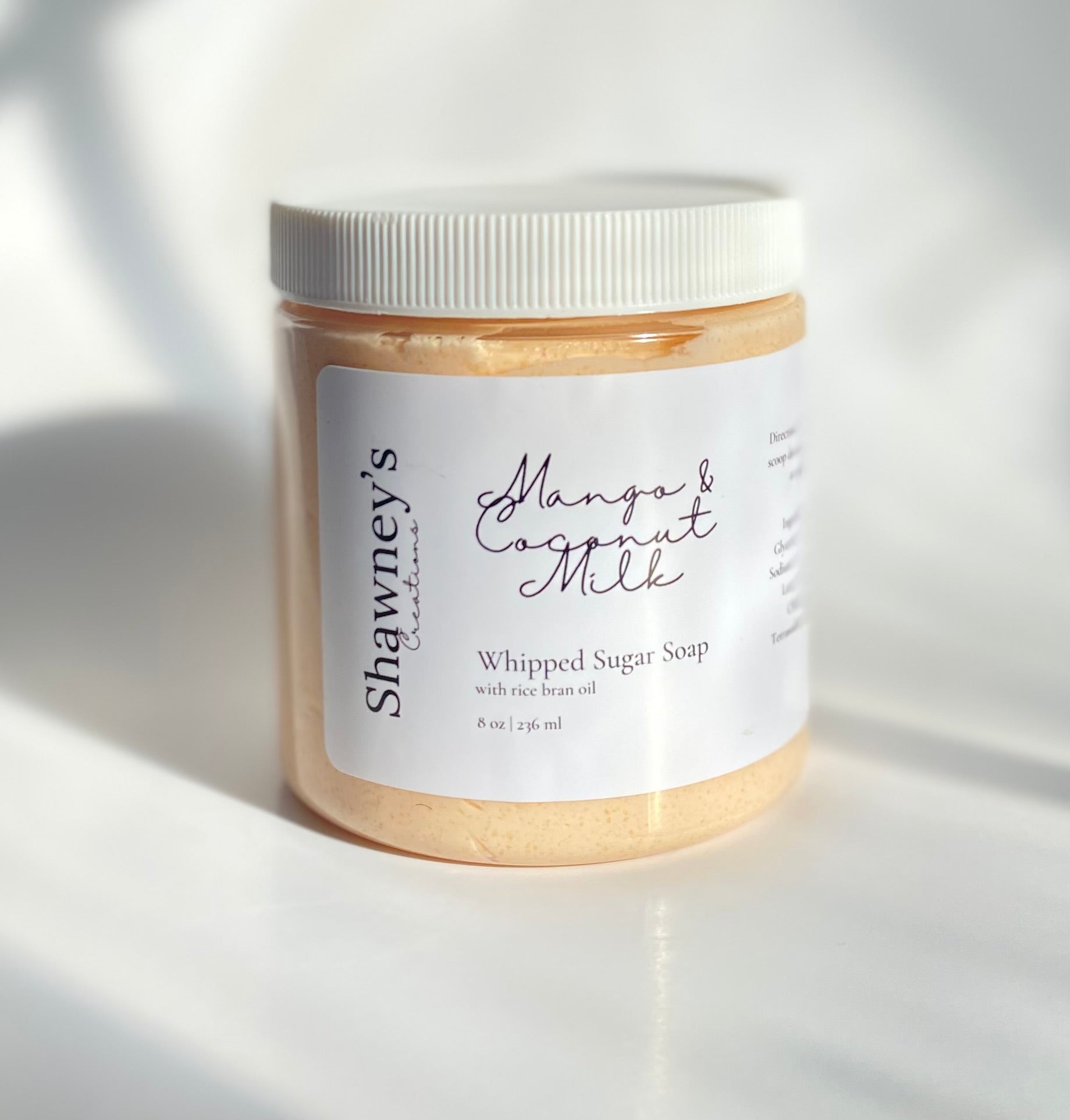 Mango & Coconut Milk Whipped Sugar Soap